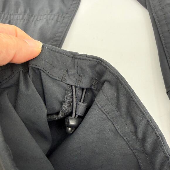 REI CO OP Womens Savanna Trails Pants Size 8P Black Ankle Drawstring Stretch - Picture 6 of 10